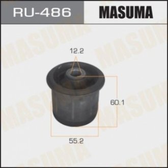 Сайлентблок кронштейна дифференциала заднего Nissan X-Trail (00-07) MASUMA RU486 (фото 1)