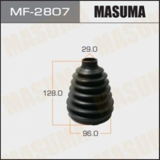Пильовик ШРУСа зовнішній (пластик) + спецхомут Nissan Murano (04-08) MASUMA MF2807 (фото 1)