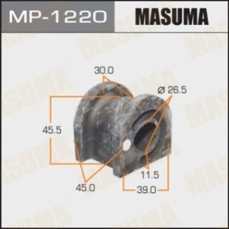 Втулка стабілізатора переднього Honda Accord (09-) (Кратно 2 шт) MASUMA MP1220