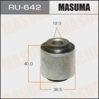 Сайлентблок задньої цапфи Nissan Murano (08-14), Teana (08-14) MASUMA RU642 (фото 1)