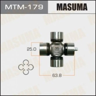 Крестовина карданного вала (25x63.8) Mitsubishi MASUMA MTM179 (фото 1)