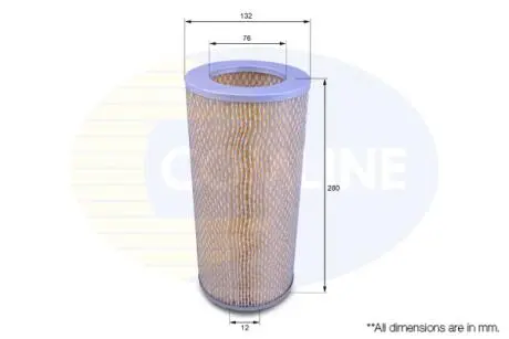Фільтр повітря Comline CTY12170