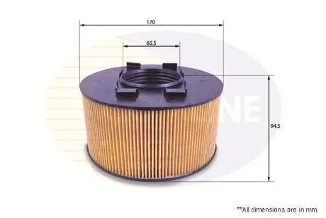 Фільтр повітря Comline EAF510