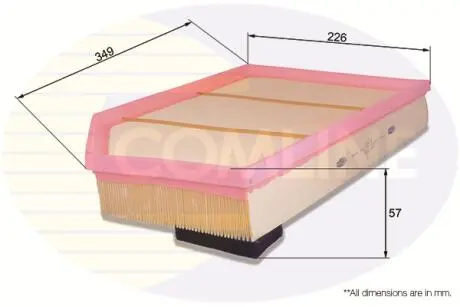 Фільтр повітря Comline EAF729