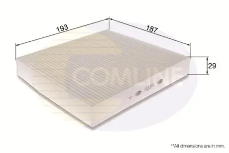 Фільтр салону Comline EKF382
