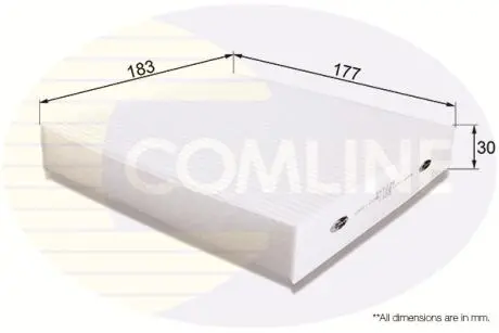 Фільтр салону Comline EKF225