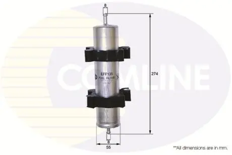 Фото фільтр палива Comline EFF135 Фільтр палива Comline EFF135
