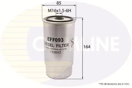 Фото фільтр палива Comline EFF093 Фільтр палива Comline EFF093