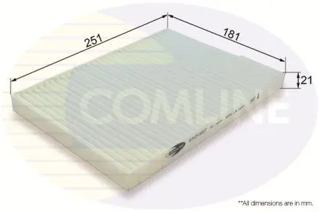 Фільтр салону Comline EKF387