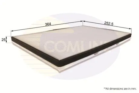 Фільтр салону Comline EKF246