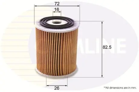 Фільтр оливи Comline EOF167