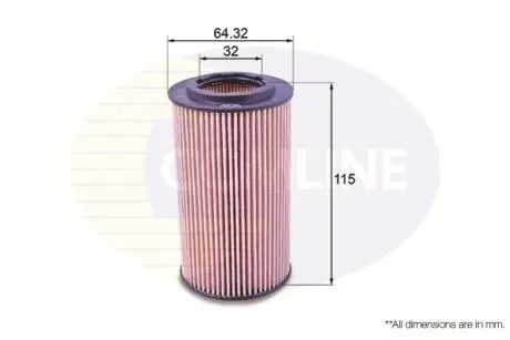 Фільтр оливи Comline EOF092