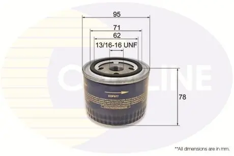 Фільтр оливи Comline EOF077