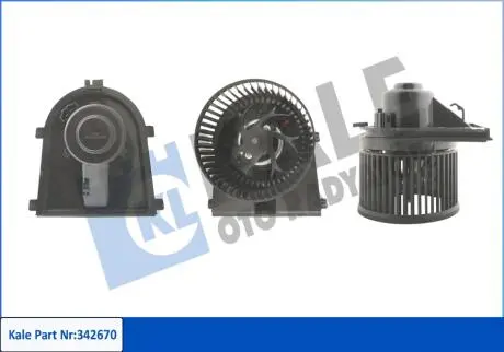 KALE VW Вентилятор салона Audi A3, Golf IV,V, Polo, Skoda Octavia I KALE OTO RADYATOR 342670