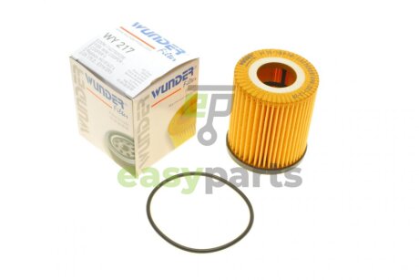 Фільтр масляний MINI Cooper 1.6 i 01-08/Fiat Tipo 1.6 i 15- WUNDER FILTER WY 217