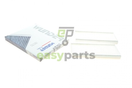 Фільтр салону Nissan Navara/Pathfinder 2.5dCi/3.0dCi/4.0 05- (к-кт 2 шт.) WUNDER FILTER WP 945