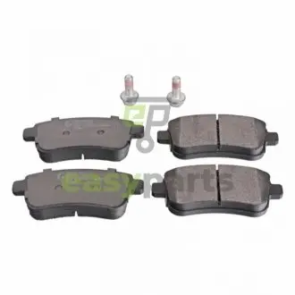 FEBI тормозные колодки зад. RENAULT Fluence 10-, Megane III,Scenic 09- FEBI BILSTEIN 16784
