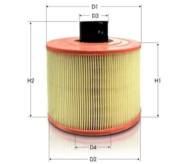 Фільтр повітря BMW E81/E87 130i 09/05-, E90/E91/E92 323-330i TECNECO AR18114