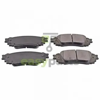 TOYOTA Колодки торм. задние C-HR 16- BLUE PRINT ADT342227