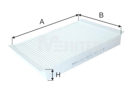 Фільтр салону MB W205/W213/C238/C292/W166 11- M-FILTER K9174