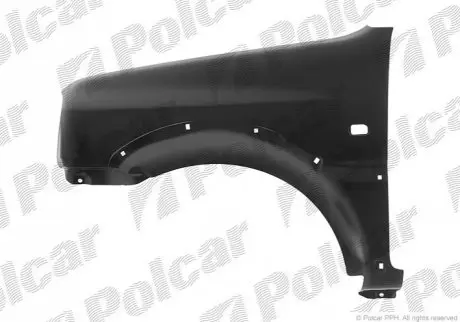 Крыло переднее левое Polcar 740901