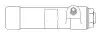 Циліндр зчеплення (робочий) Lada 2101/2103-2106/2121/2131 70-12 BOSCH 0 986 486 599 (фото 1)