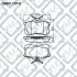 Фото 3 - колодки гальмівні задні дискові Q-fix Q093-1314 Колодки гальмівні задні дискові Q-fix Q093-1314 (фото 3)