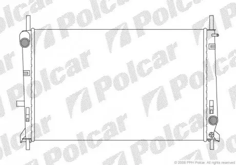 Радиатор охлаждения Polcar 321708-3