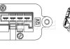 Реостат вентилятора отопителя MERIVA 1.3-1.7 03-10 (+/- AC) MAHLE / KNECHT ABR 88 000P (фото 2)
