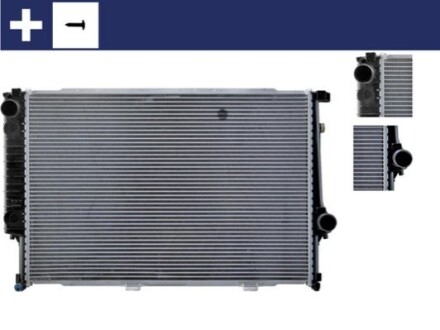 Радіатор охолодження двигуна E31/E32/E34 2.4-5.0 88-99 MAHLE / KNECHT CR 331 000S