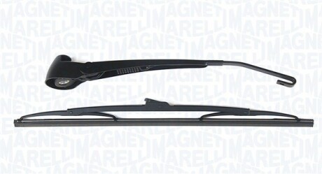 VW щітка склоочисника з важелем задня 400мм ALHAMBRA 00- MAGNETI MARELLI WRQ0345