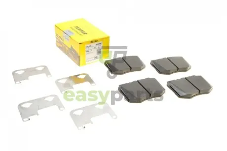 Колодки гальмівні (передні) MB E-class (W213) 19- (Brembo) Q+ TEXTAR 2206103