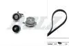 ALFA ROMEO К-кт ГРМ (помпа + ремень + ролик) 147 (937_) 1.6 16V T.SPARK ECO 01-10, 156 Sportwagon (932_) 1.6 00-06 DOLZ KD086 (фото 1)