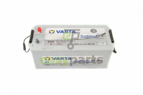 Акумуляторная батарея 190Ah/1050A (513x223x223/+L/B00) Promotive EFB VARTA 690500105 E652