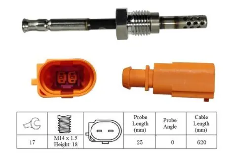 Датчик температури вихлопних газів LUCAS LGS7133