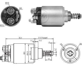 Втягуюче реле стартера ZM ZM2735