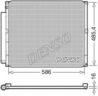 Радиатор кондиционера DENSO DCN50113 (фото 1)