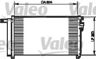 Радиатор кондиционера Valeo 814349