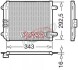 Радиатор кондиционера DENSO DCN02032 (фото 1)