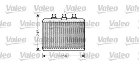 Радиатор отопителя Valeo 812365