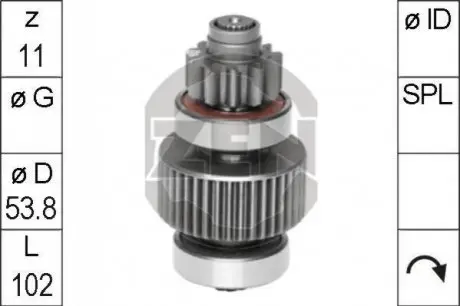 Бендикс стартера ERA 225673