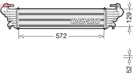 Інтеркулер DENSO DIT09121