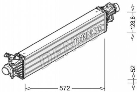 Інтеркулер DENSO DIT20005 (фото 1)
