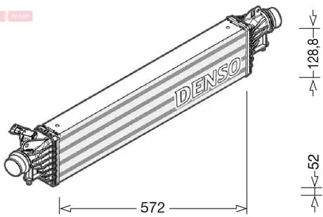 Интеркулер DENSO DIT20005
