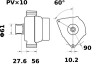 Генератор MAHLE / KNECHT MG 30 (фото 2)