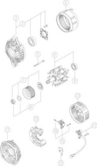 Генератор MAHLE / KNECHT MG 30 (фото 1)