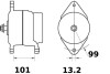 Генератор MAHLE / KNECHT MG 41 (фото 2)