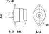 Генератор MAHLE / KNECHT MG 800 (фото 2)