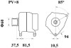 Генератор MAHLE / KNECHT MG 811 (фото 2)