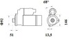 Стартер MAHLE / KNECHT MS 778 (фото 2)